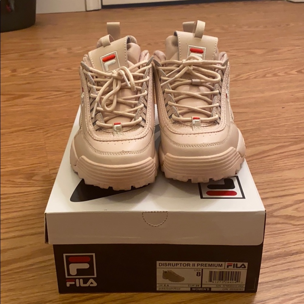 light pink fila disruptor